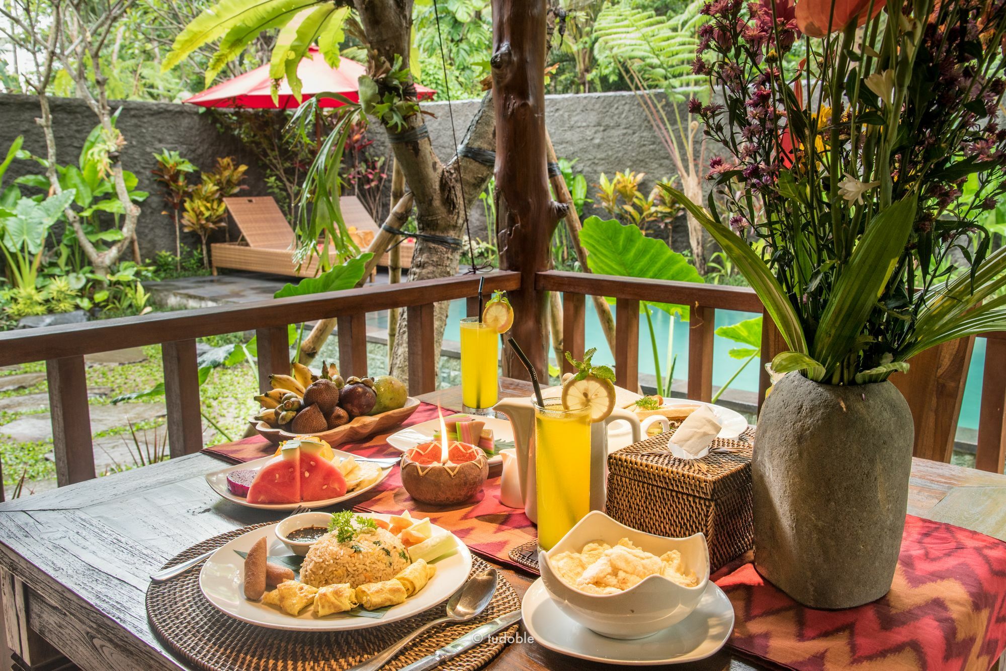 Bunut Garden Luxury Private Villa อูบุด ภายนอก รูปภาพ