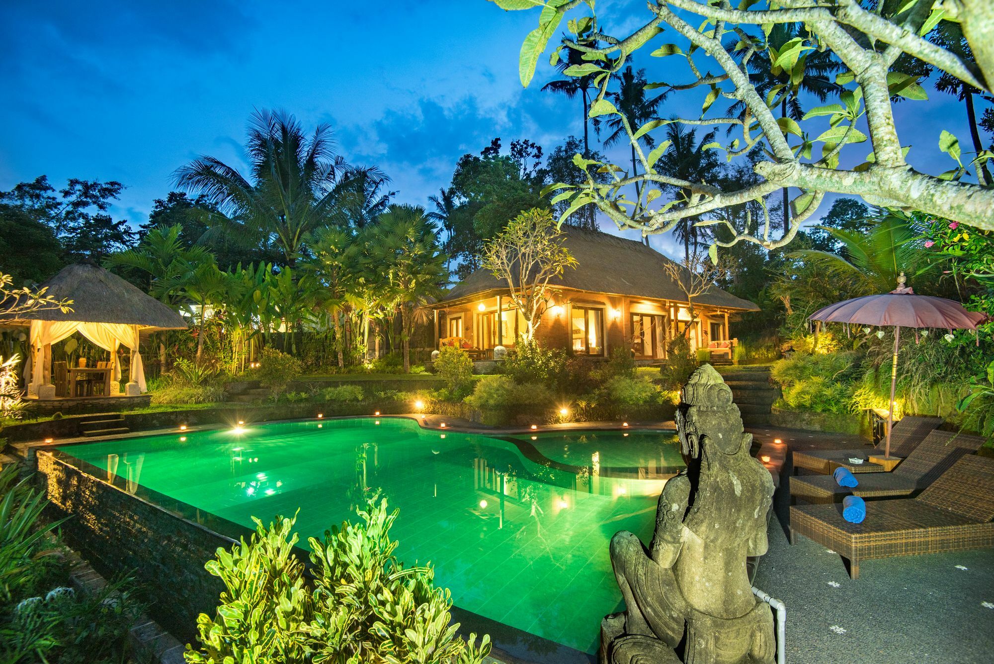 Bunut Garden Luxury Private Villa อูบุด ภายนอก รูปภาพ